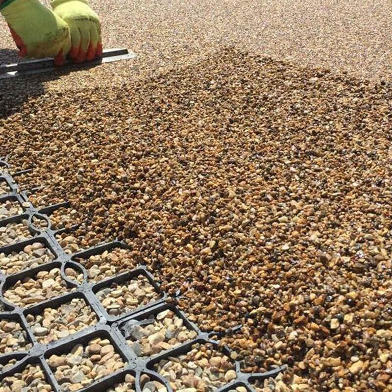 Griglia in plastica HDPE per erba per pavimentazione erbosa, parcheggi, controllo dell'erosione del pendio, stabilizzazione del suolo, pavimentazione in ghiaia e paesaggistica